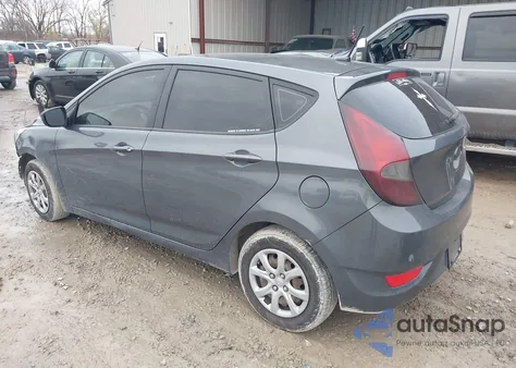 2012 Hyundai Accent Gs from USA, damaged, VIN KMHCT5AE7CU021853